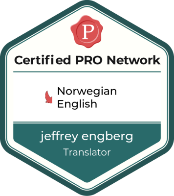 J.Engberg - Certified translator, Norwegian to English. All fields,  specialising in Construction contracts (Rail/road/tunnel tenders), Legal,  Taxation, Financial...